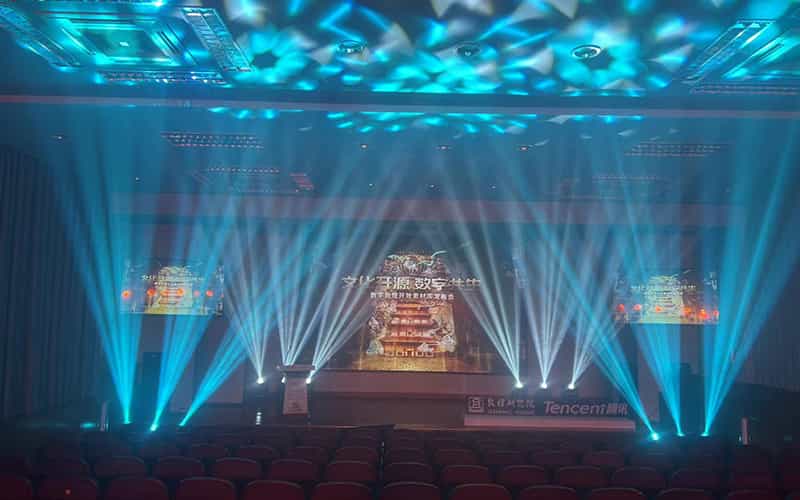 廣告物料制作會(huì)場(chǎng)布景舞臺(tái)搭建展位搭建舞臺(tái)燈光設(shè)備演藝音響高清LED屏