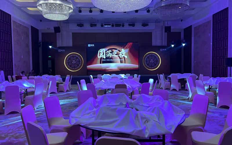 廣告物料制作會(huì)場(chǎng)布景舞臺(tái)搭建展位搭建舞臺(tái)燈光設(shè)備演藝音響高清LED屏